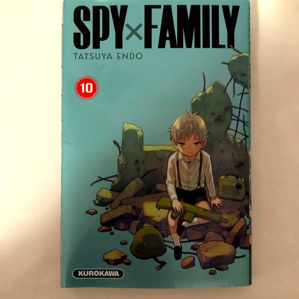 French verison spyxfamily book 10 anime